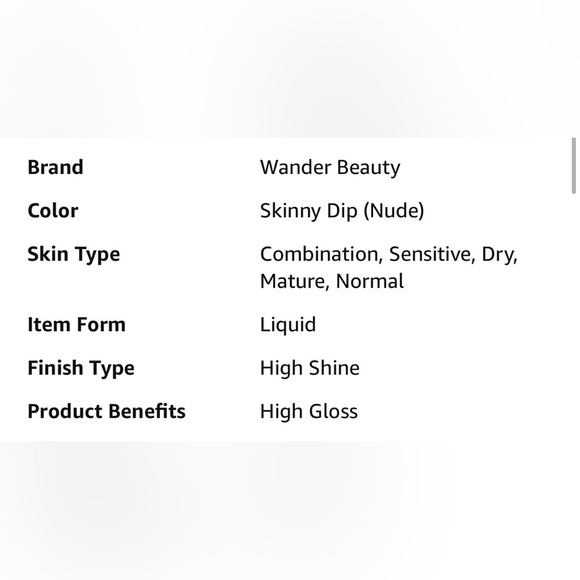 Wander Beauty Lip Retreat Oil in Skinny Dip - Picture 6 of 10